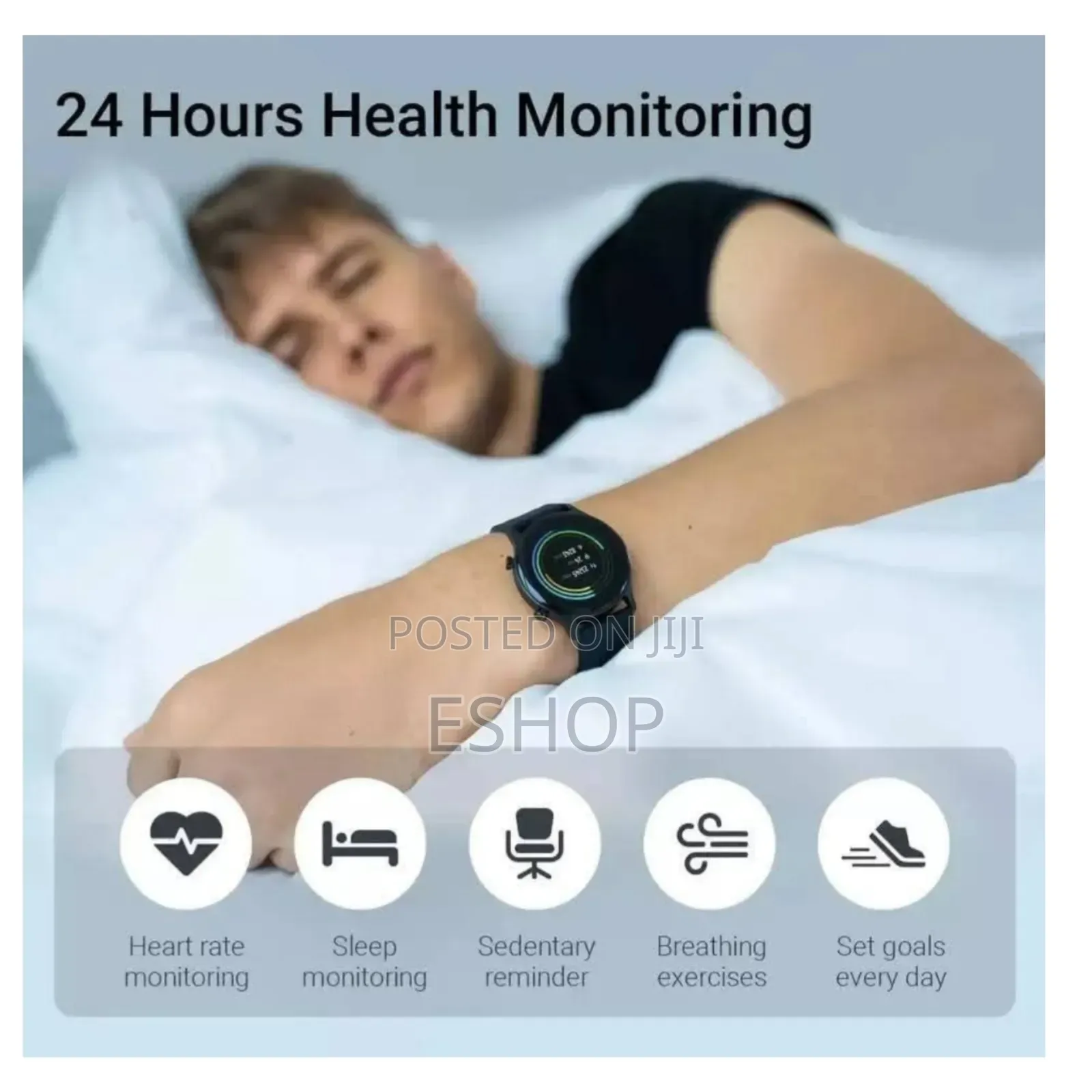 Advanced Health Metrics–Haylou Rs3 With Spo2 Hr Monitoring