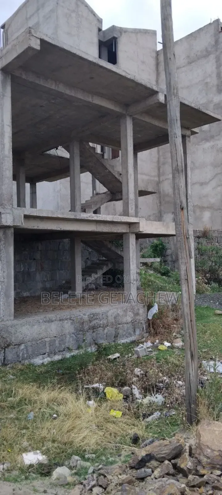 Bole Arabsa Diaspora, B+G+1 Skeleton for Sale 150sqm