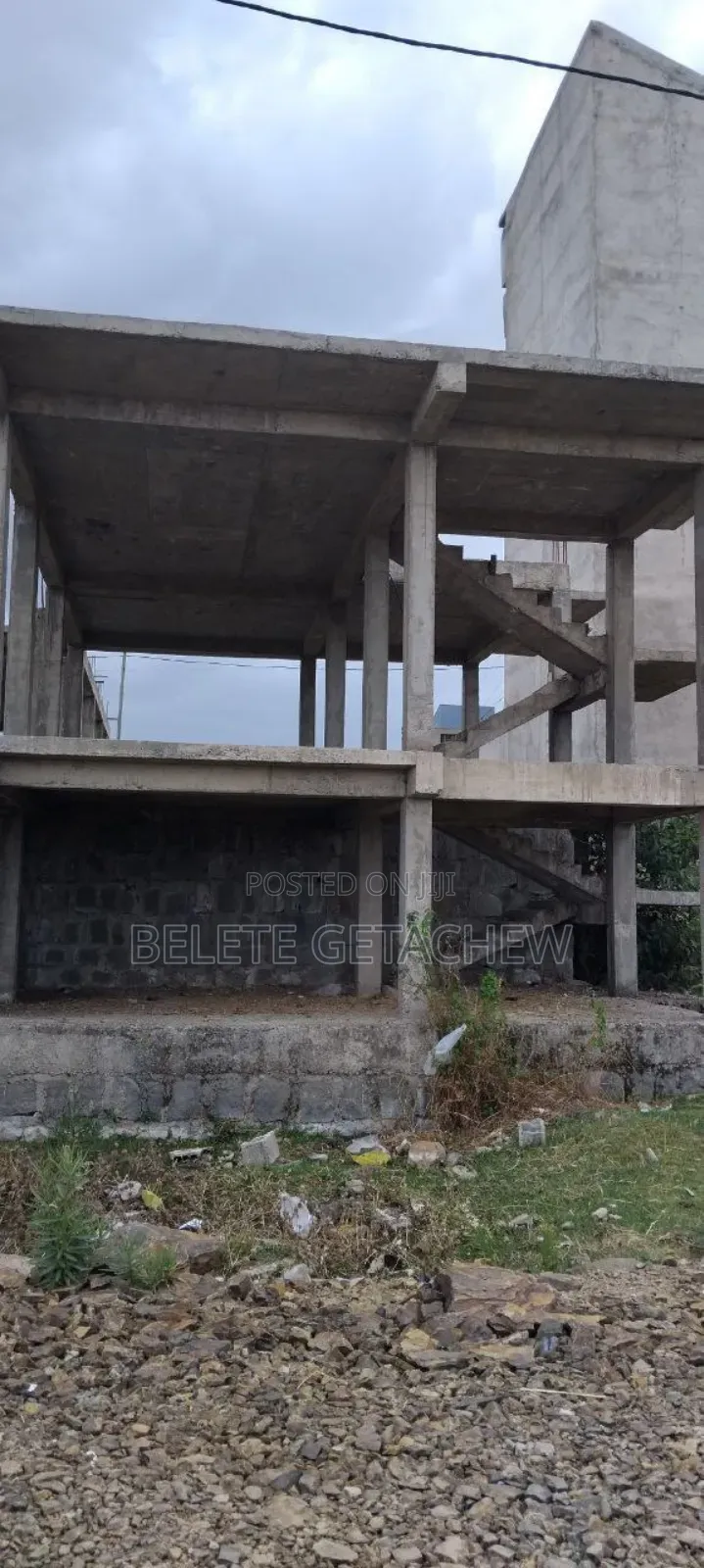 Bole Arabsa Diaspora, B+G+1 Skeleton for Sale 150sqm