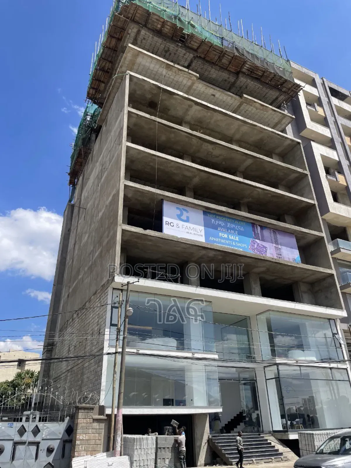 የንግድ ሱቅ ቦሌ ላይ 17 ካሬ