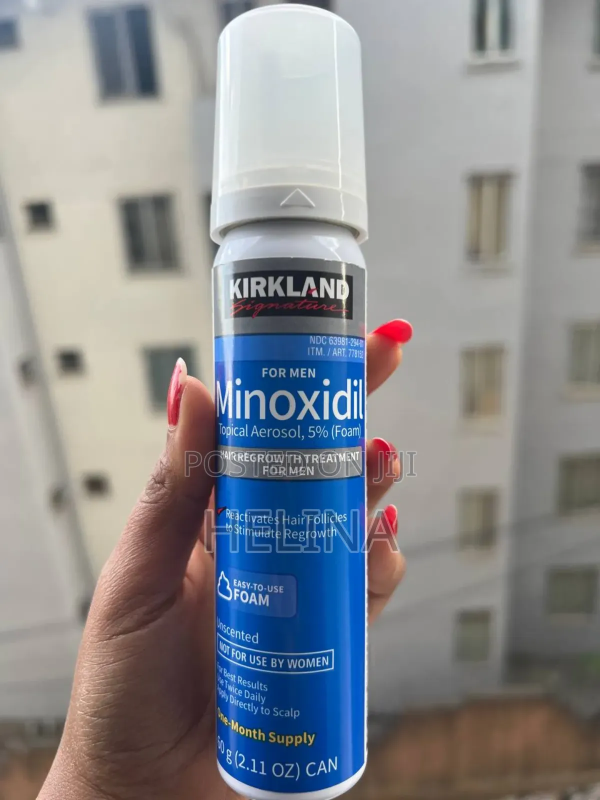 60 Gram Magical Hair Growth Foam Minoxidil From Usa