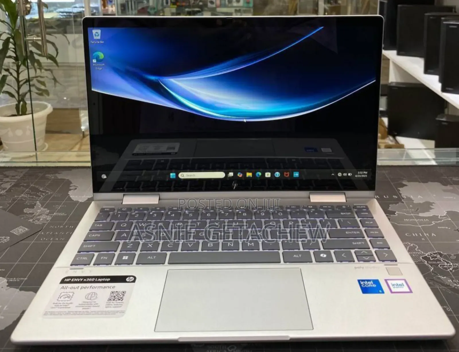 New Laptop HP Envy X360 16GB Intel Core I7 SSD 512GB