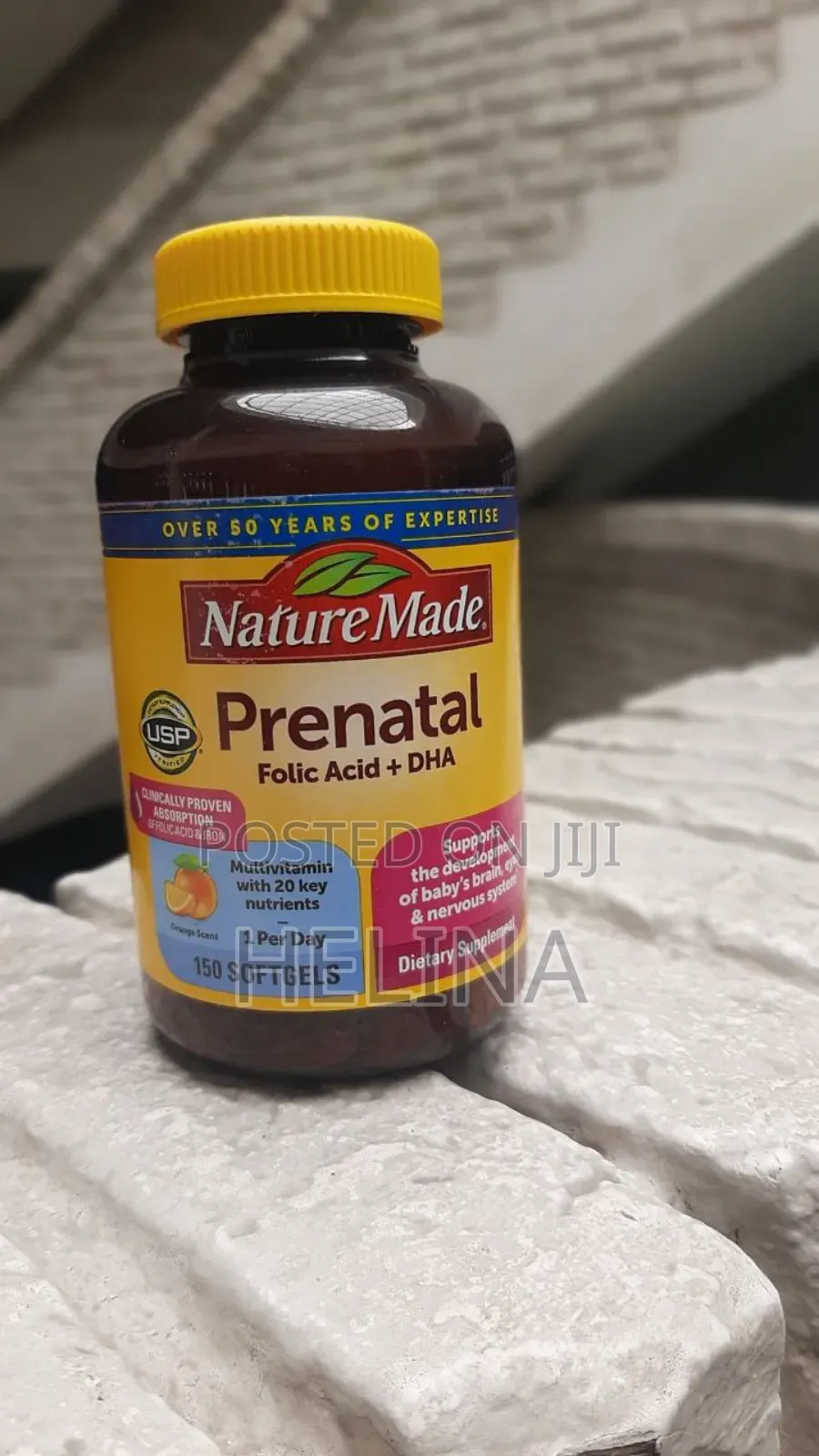 Iron Rich Prenatal Folic Acid + Dha 150 Softgels
