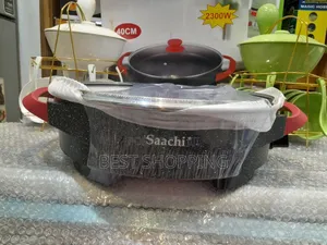 Saachi Granite Pizza Maker 40 Cm 1500 Watts Original 
ፒዛ