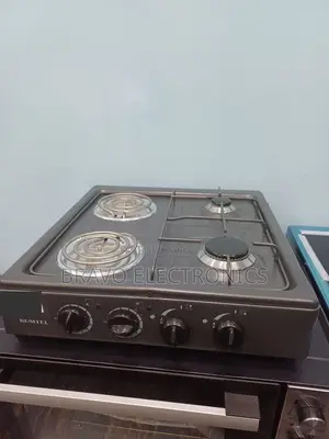 Table Stove 2 Gas 2 Electric