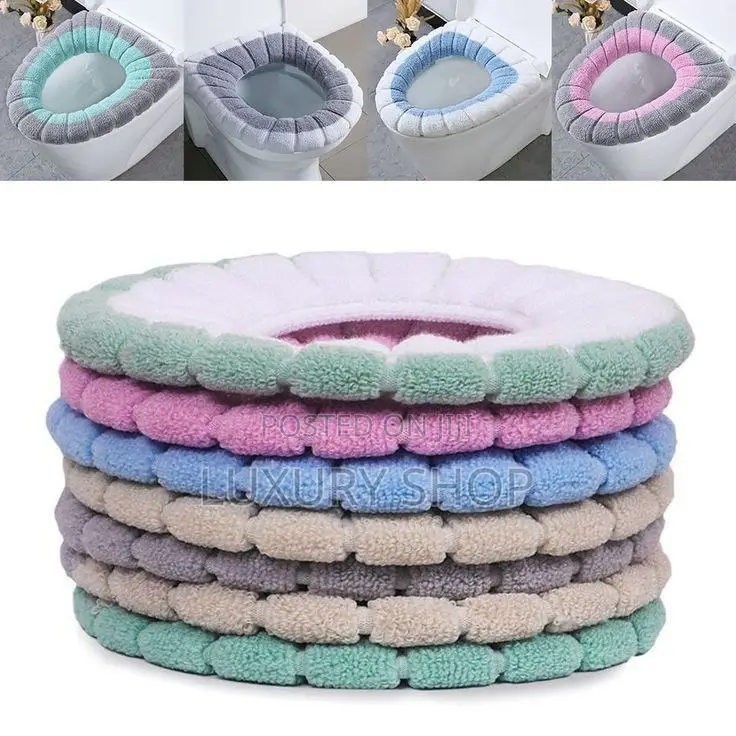 Comfortable Bathroom Soft Toilet Seat Cover