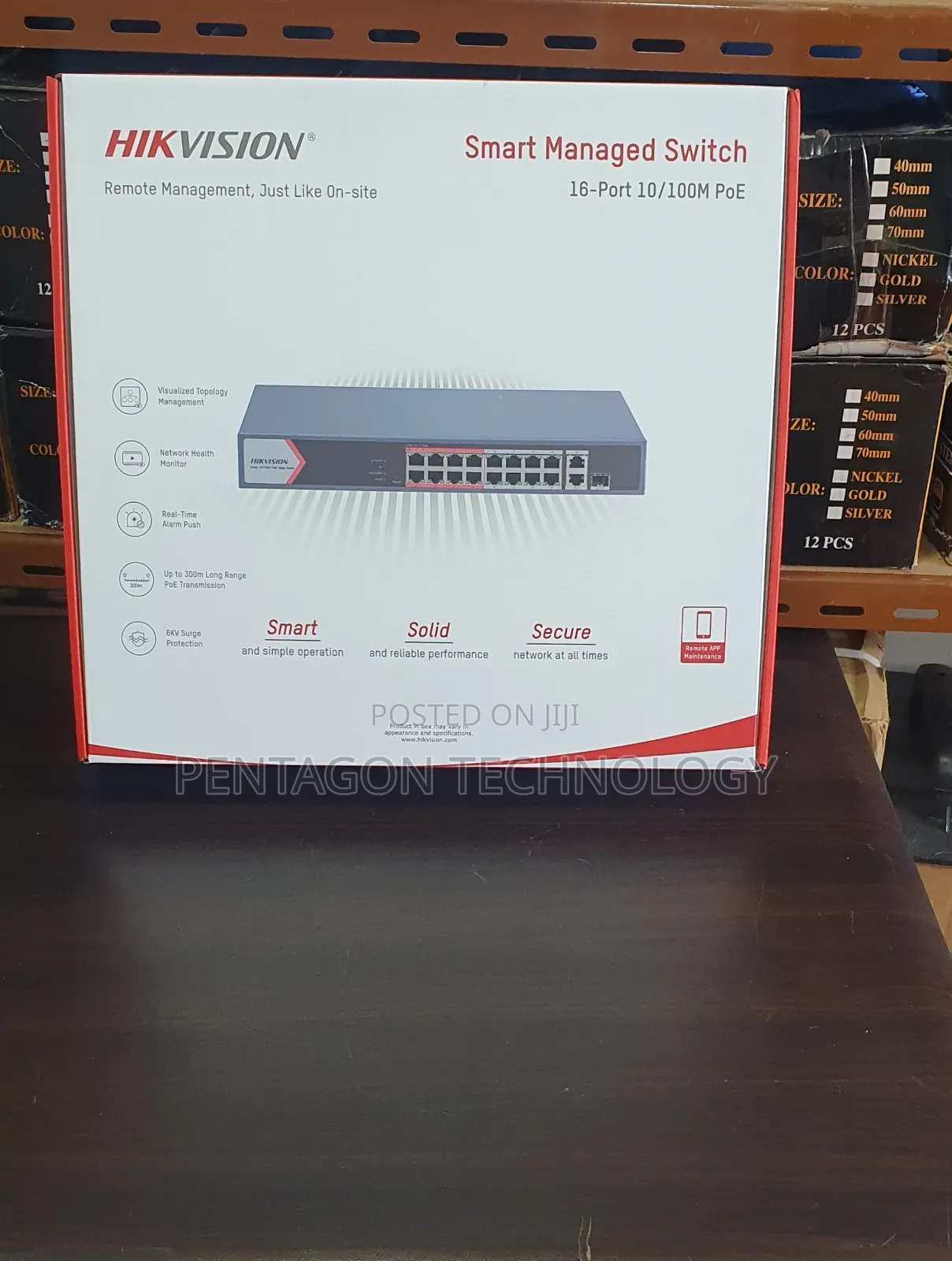16-Port Smart Managed Poe Switch