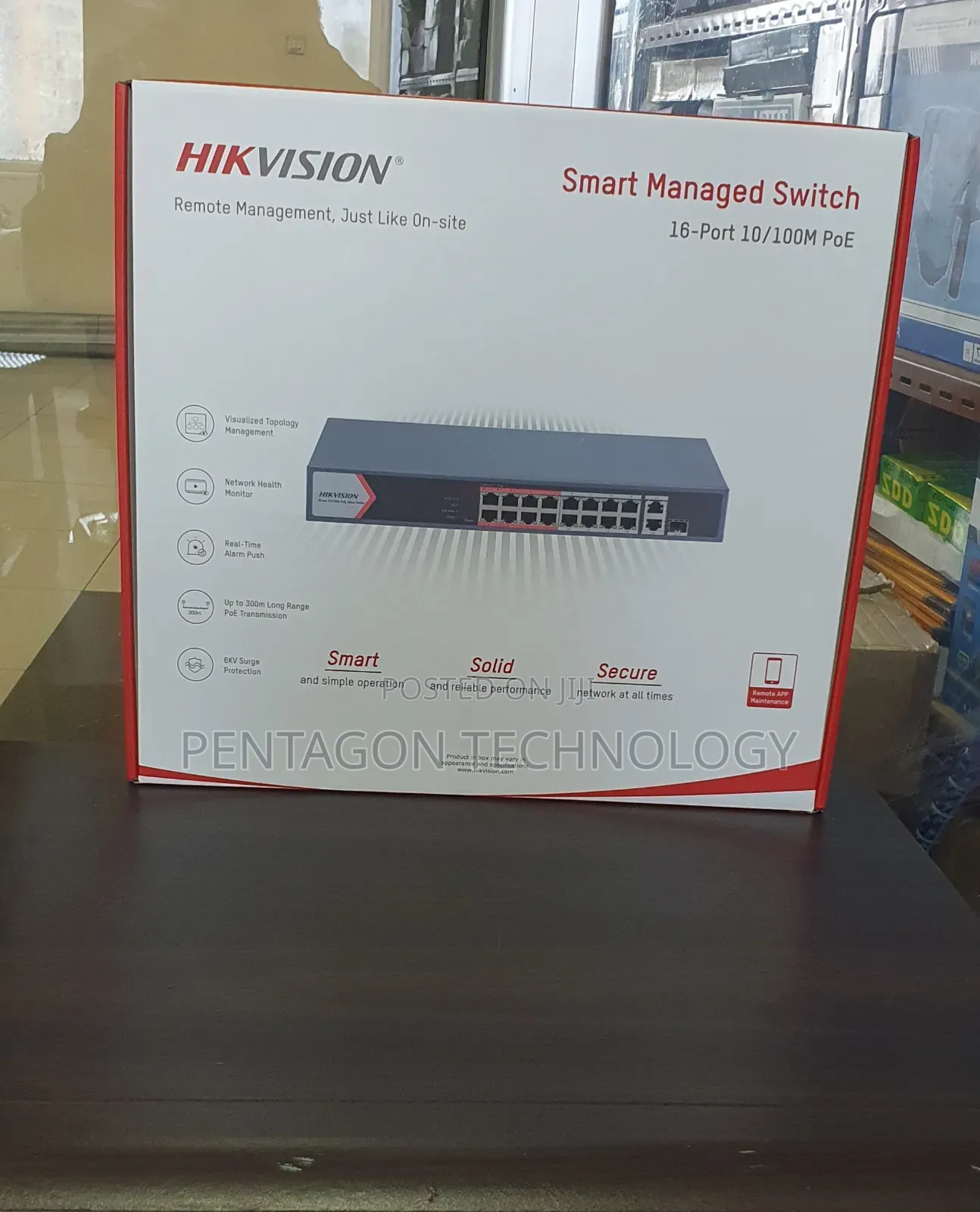 16-Port Smart Managed Poe Switch