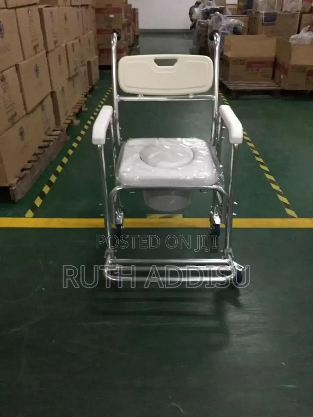 Commode Mini Wheelchair2፪commode Chair Best Quality Almunium