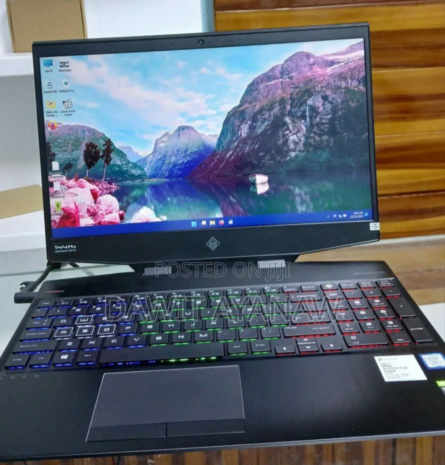 New Laptop HP Omen 15 16GB Intel Core I7 SSD 512GB