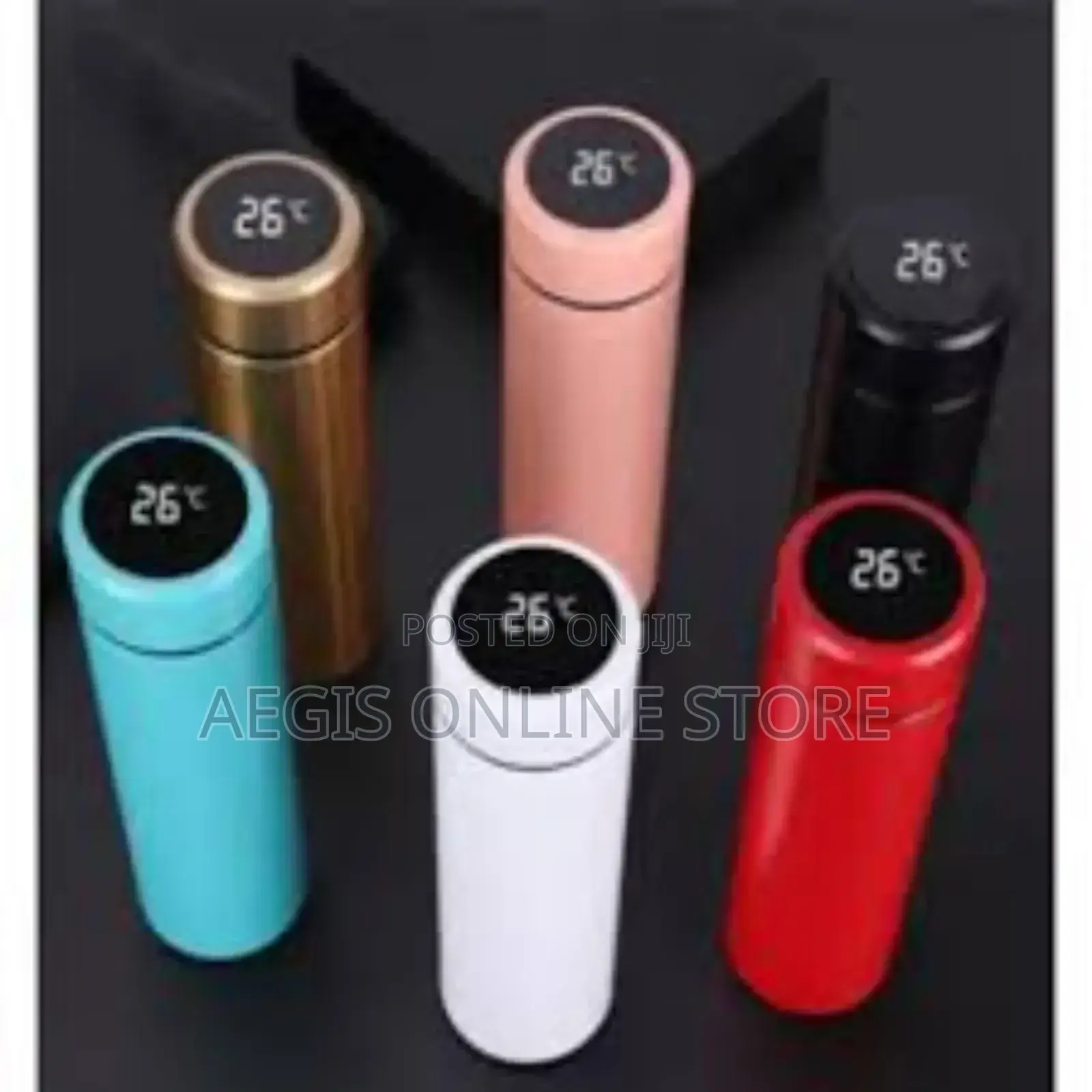 Smart Led Temperature Display Bottle