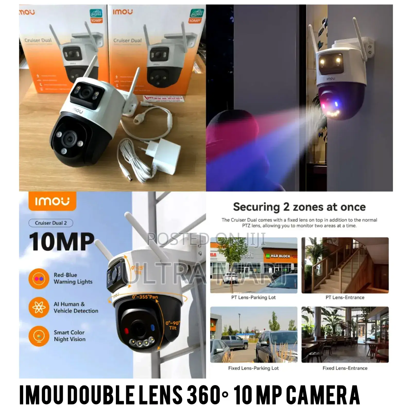 Imou Double Lens 360° 10 Mp Camera