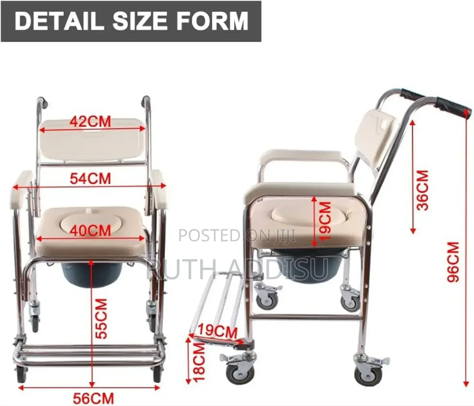 Commode Wheel Chair7፯commode Whewl Chair2፪commode New