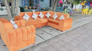 በማለዳ Hd#1 ስፓንጅ የተመረተ Sofa L Shaped