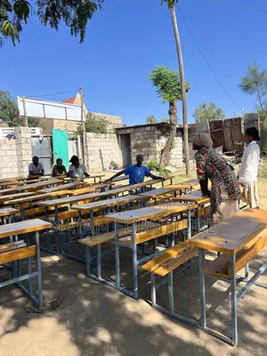 Photo - Combined Desk for 3 Students (1250 X770 X720)Mm