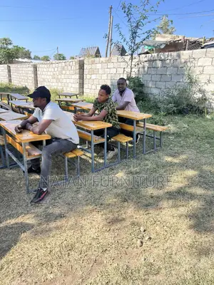 Combined Desk for 3 Students (1250 X770 X720)Mm