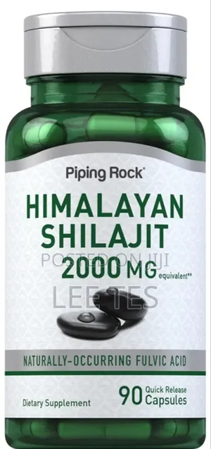 Photo - Piping Rock Shilajit Capsules | 2000mg | 90 Count