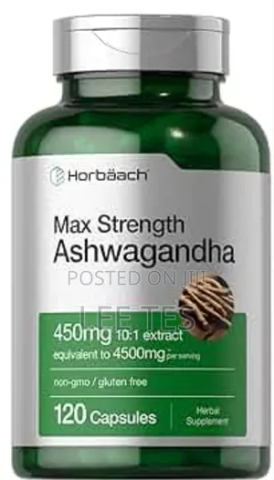 Photo - Ashwagandha Supplement 120 Capsules |