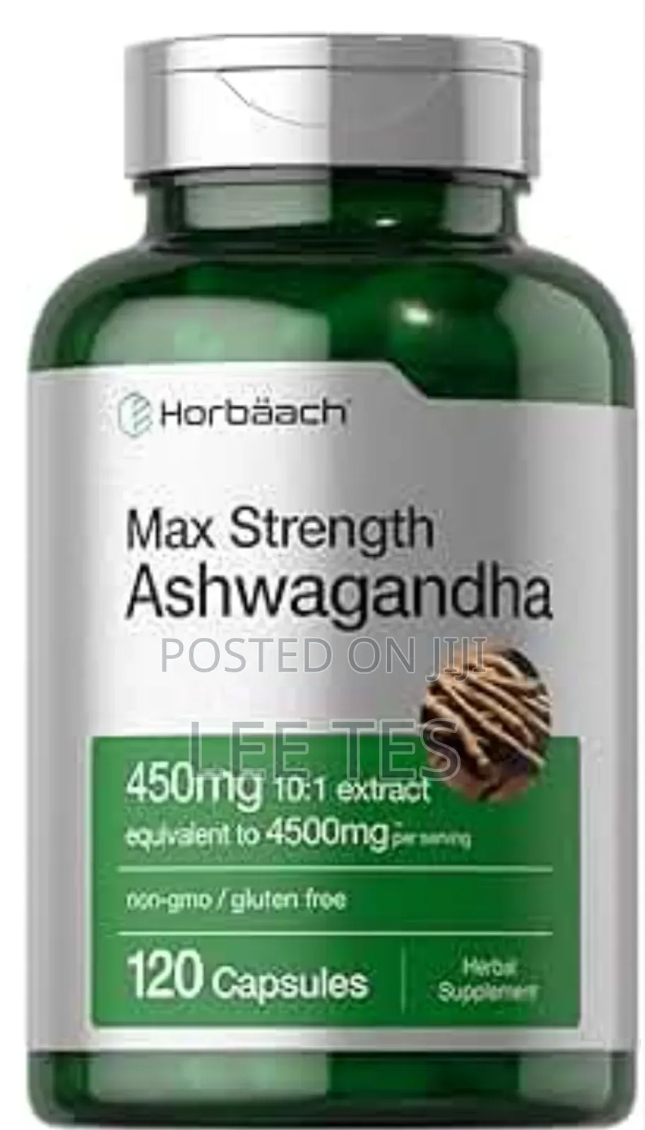 Ashwagandha Supplement 120 Capsules |