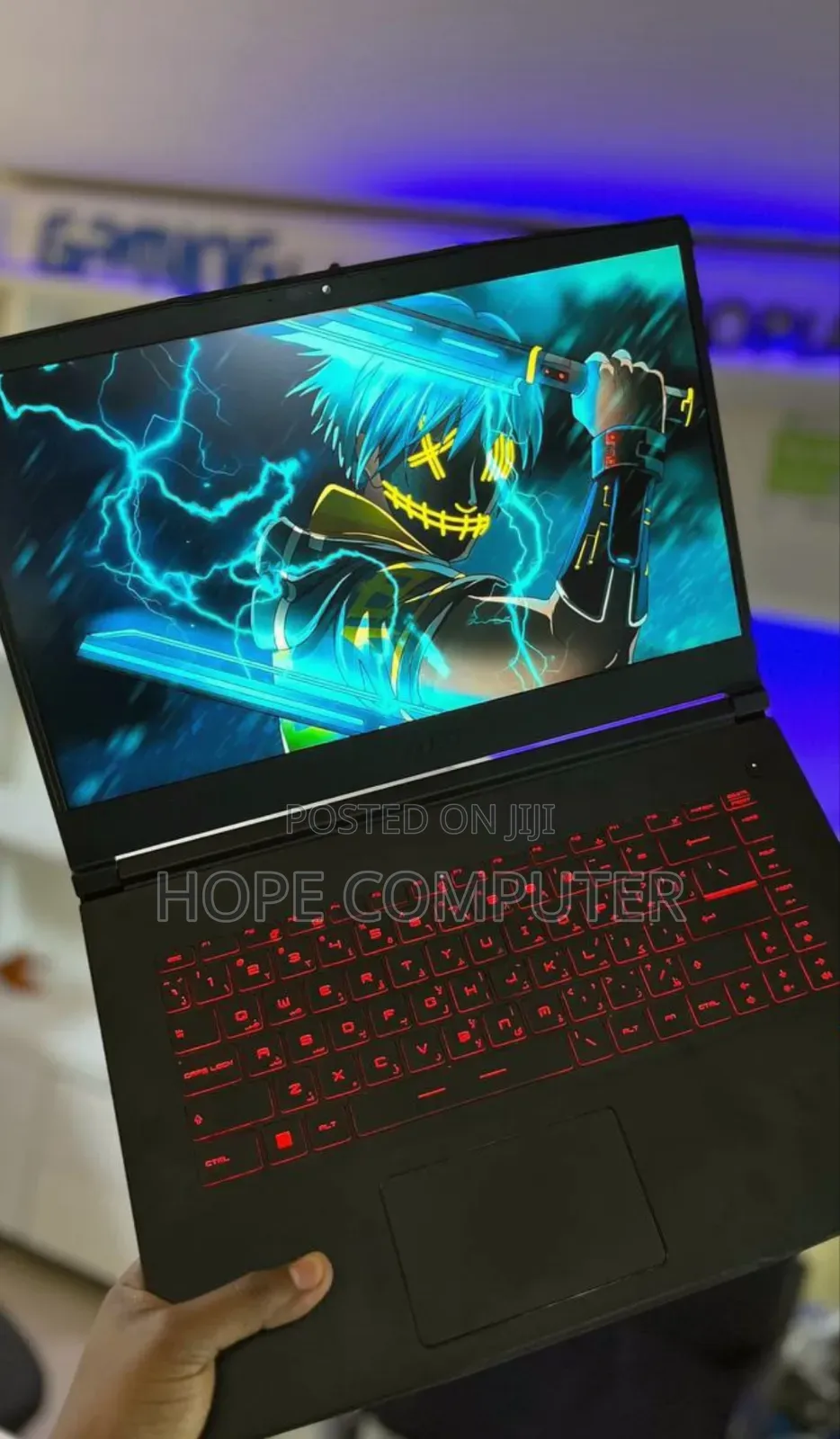 New Laptop MSI GF63 16GB Intel Core I5 SSD 512GB