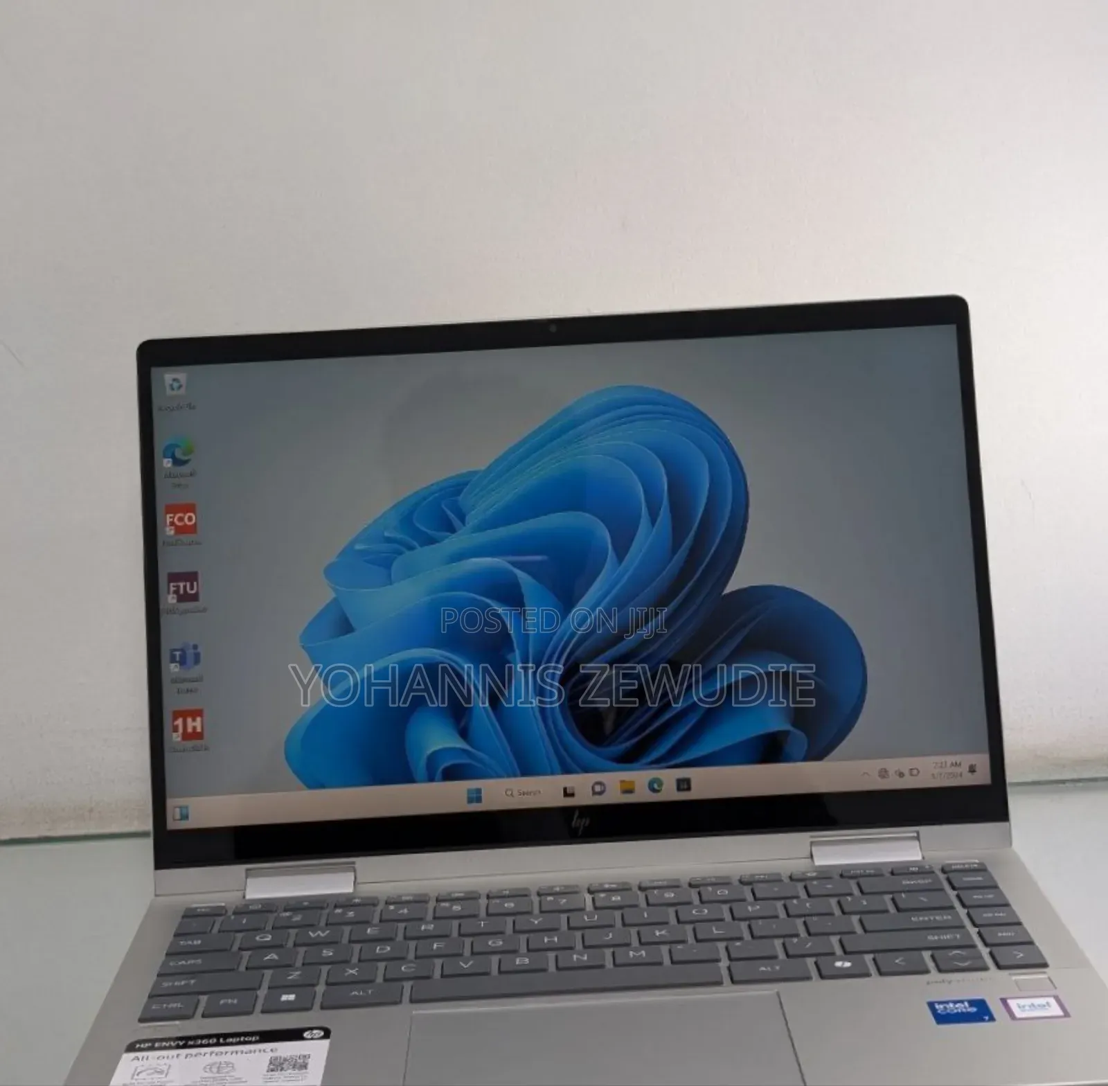 New Laptop HP Envy X360 16GB Intel Core Ultra 7 SSD 512GB