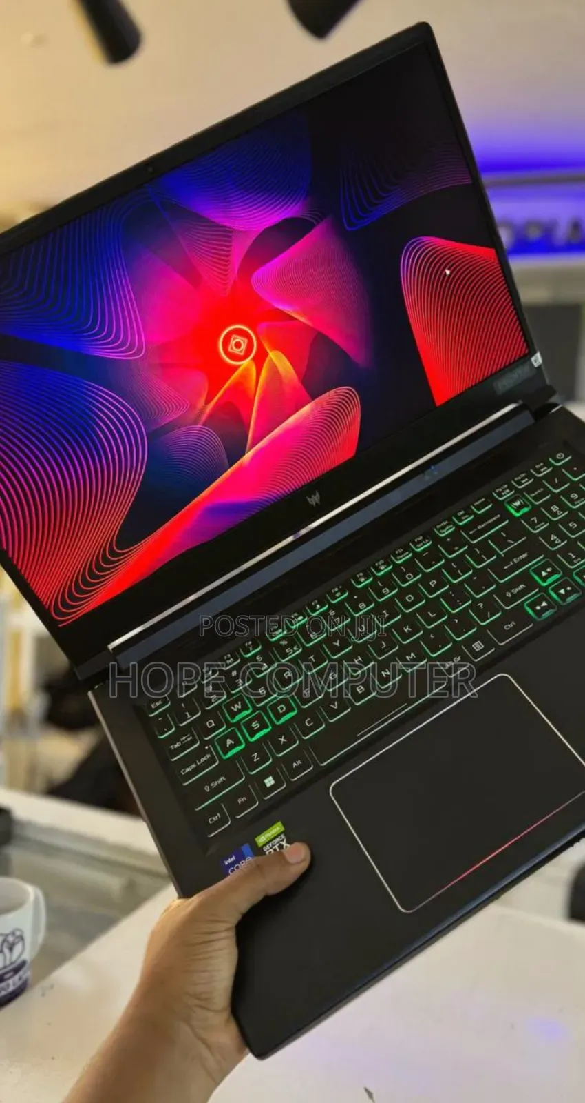 New Laptop Acer Predator Helios 300 16GB Intel Core I9 SSD 512GB