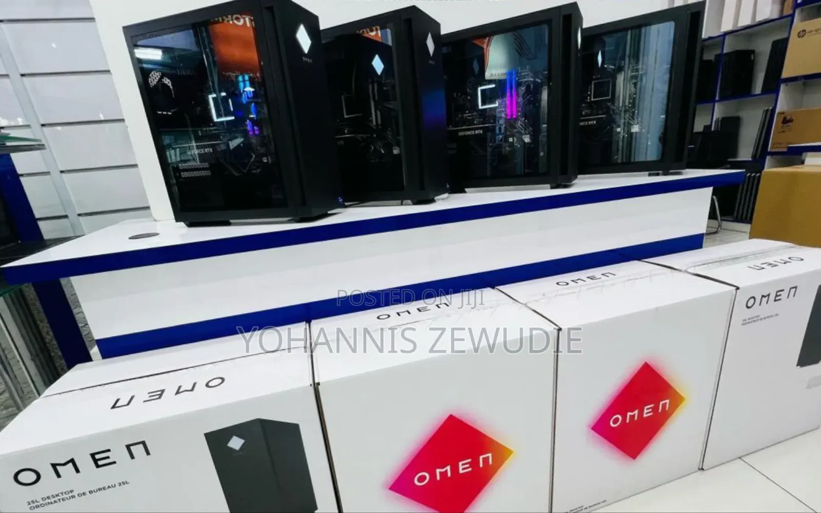 New Desktop Computer HP Omen 25L 16GB Intel Core I7 SSD 1T