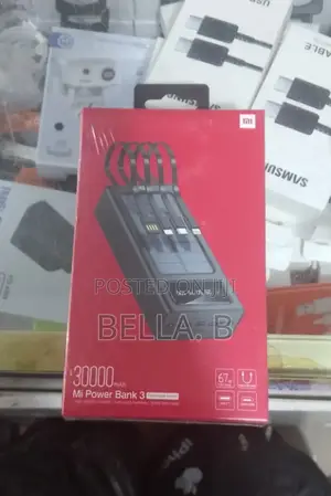 Photo - Mi Powerbank 30000mah Lightweight Design