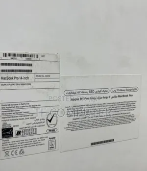 New Laptop Apple MacBook Pro M1 16GB Apple M1 Pro SSD 512GB