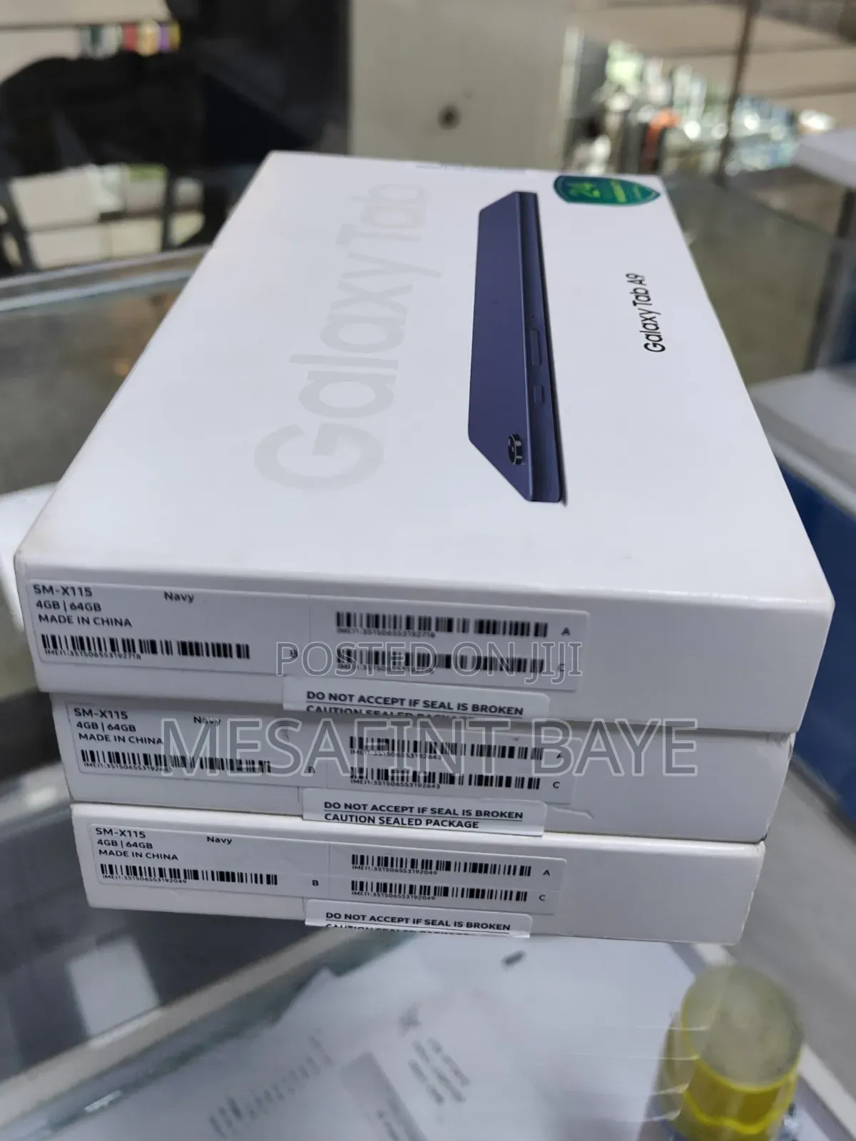 New Samsung Galaxy Tab A9 128 GB Black