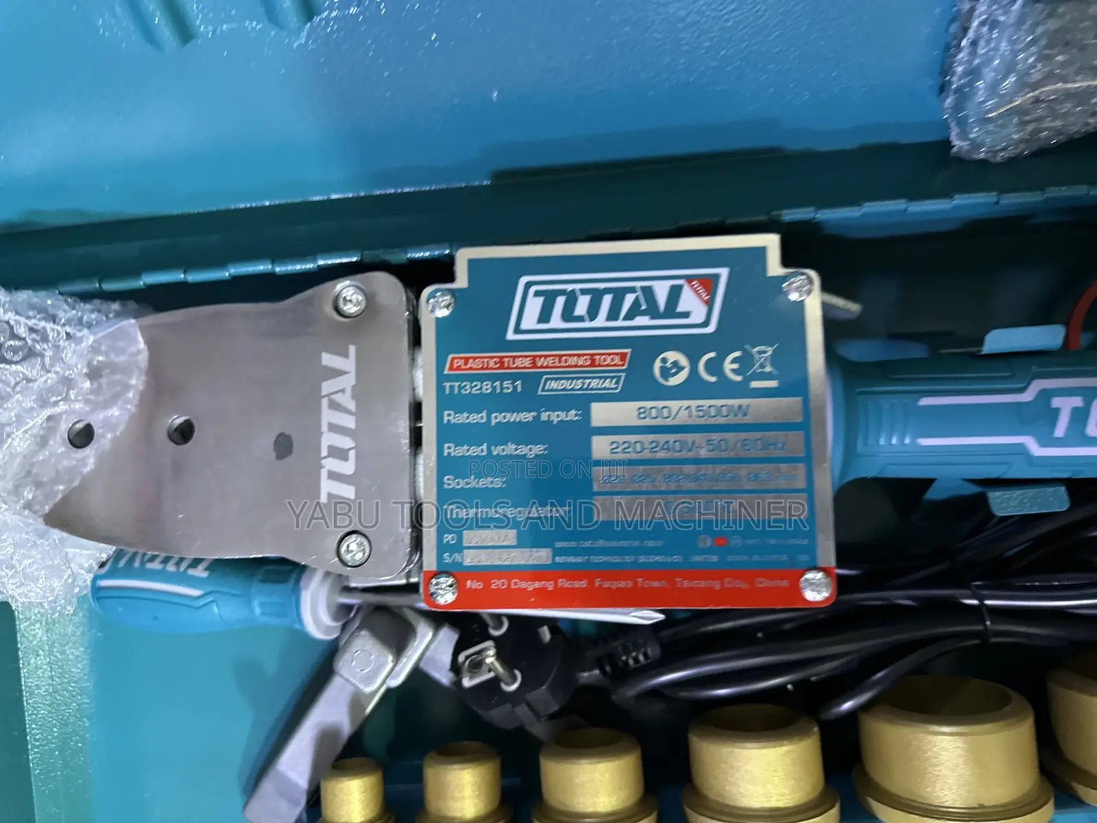 Orginal Total PPR Plastic Tube Welding Tool1500w