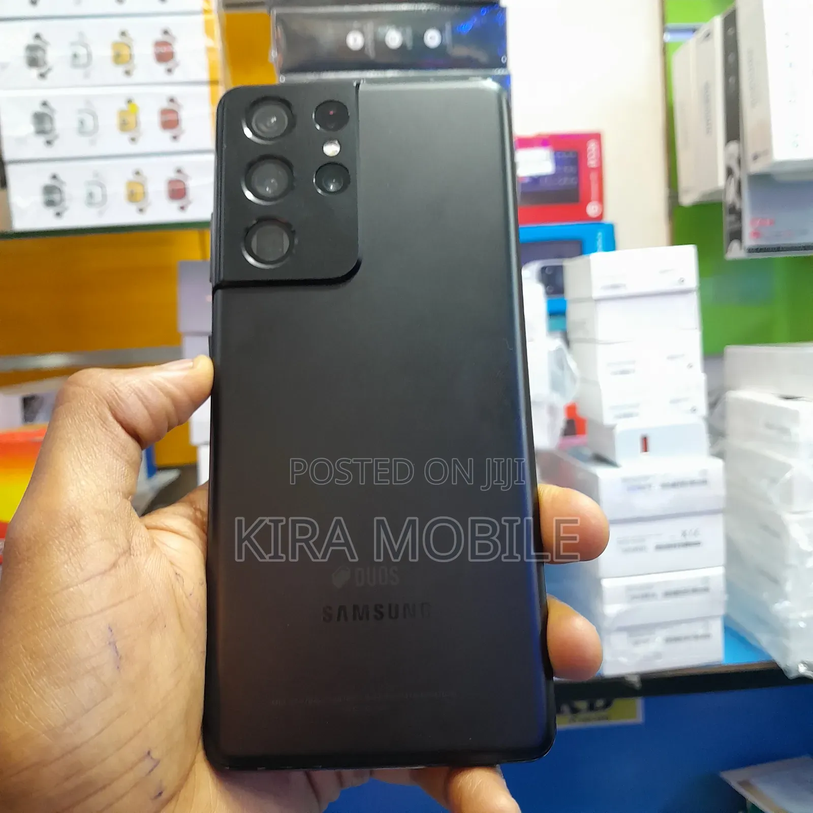 New Samsung Galaxy S21 Ultra 5G 256 GB Black