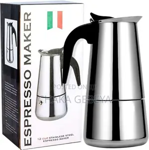 Photo - ለቤት፣ለቢሮ እጅግ ተመራጭ እስከ 12 ሲኒ የሚይዝ ቡና ማፍያ