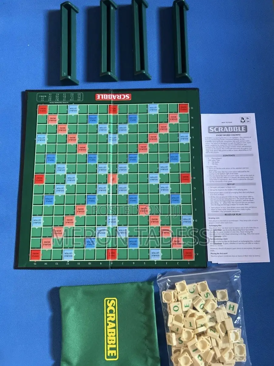 Scrabble | Family , Office Game | Educational Board Game