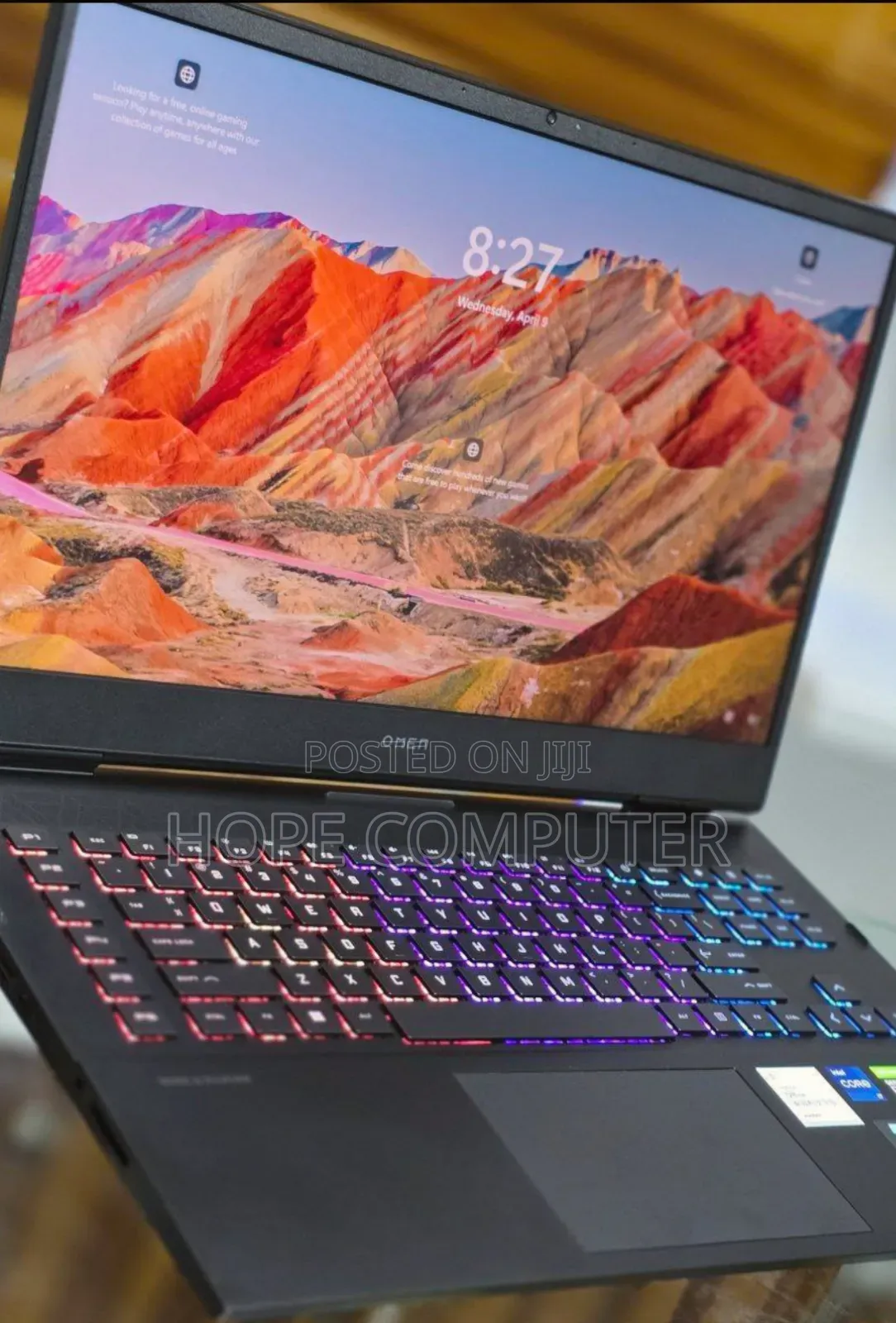 New Laptop HP Omen 17 16GB Intel Core I7 SSD 512GB