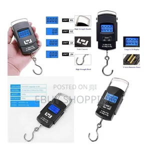 Photo - Mini Weigh Master: Compact 50kg Scale for Travel or Home Use