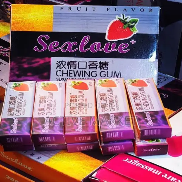 Sexual Arousing Chewing Gum