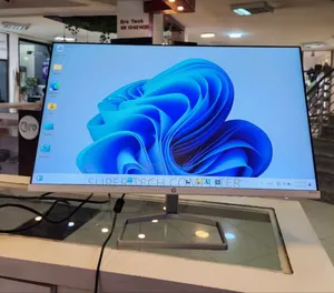 Hp White Color Slim Stand Frameless Monitor 24'