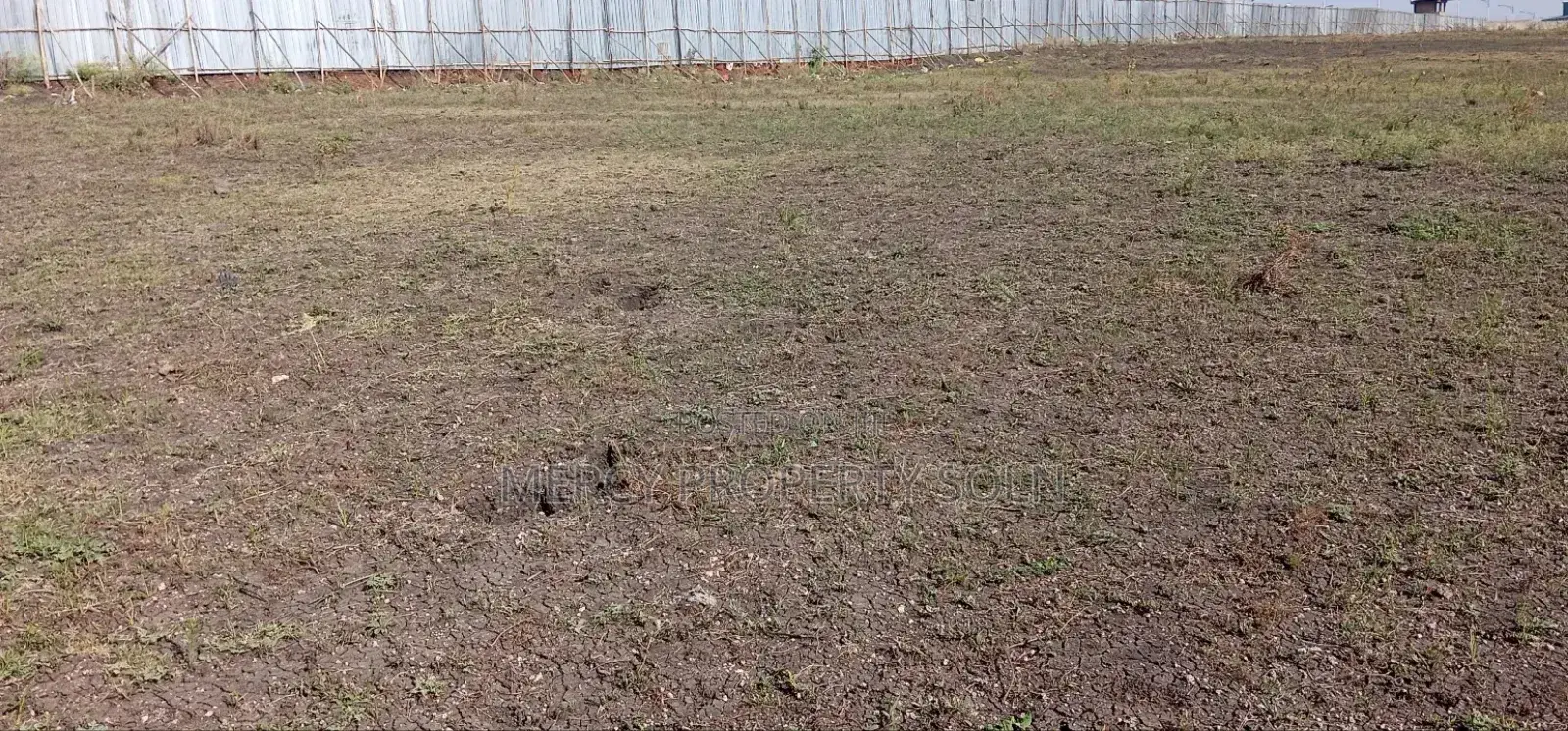 Fenced Plot /Land for Rent on Asphalt Road