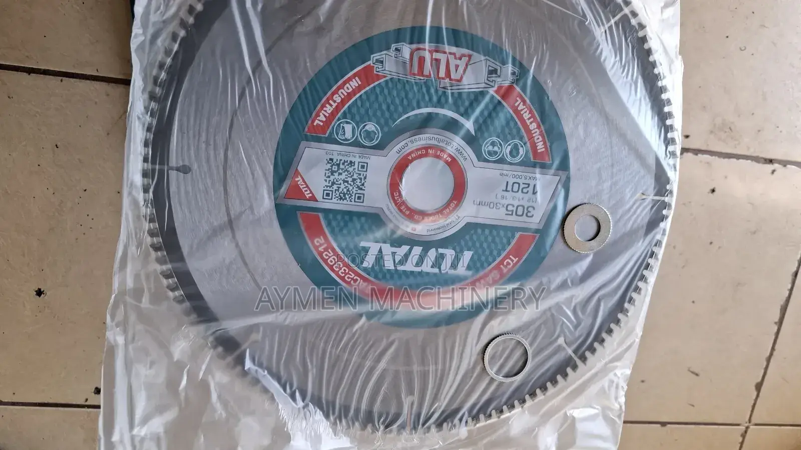 Disk 305mm 120teeth Aluminium