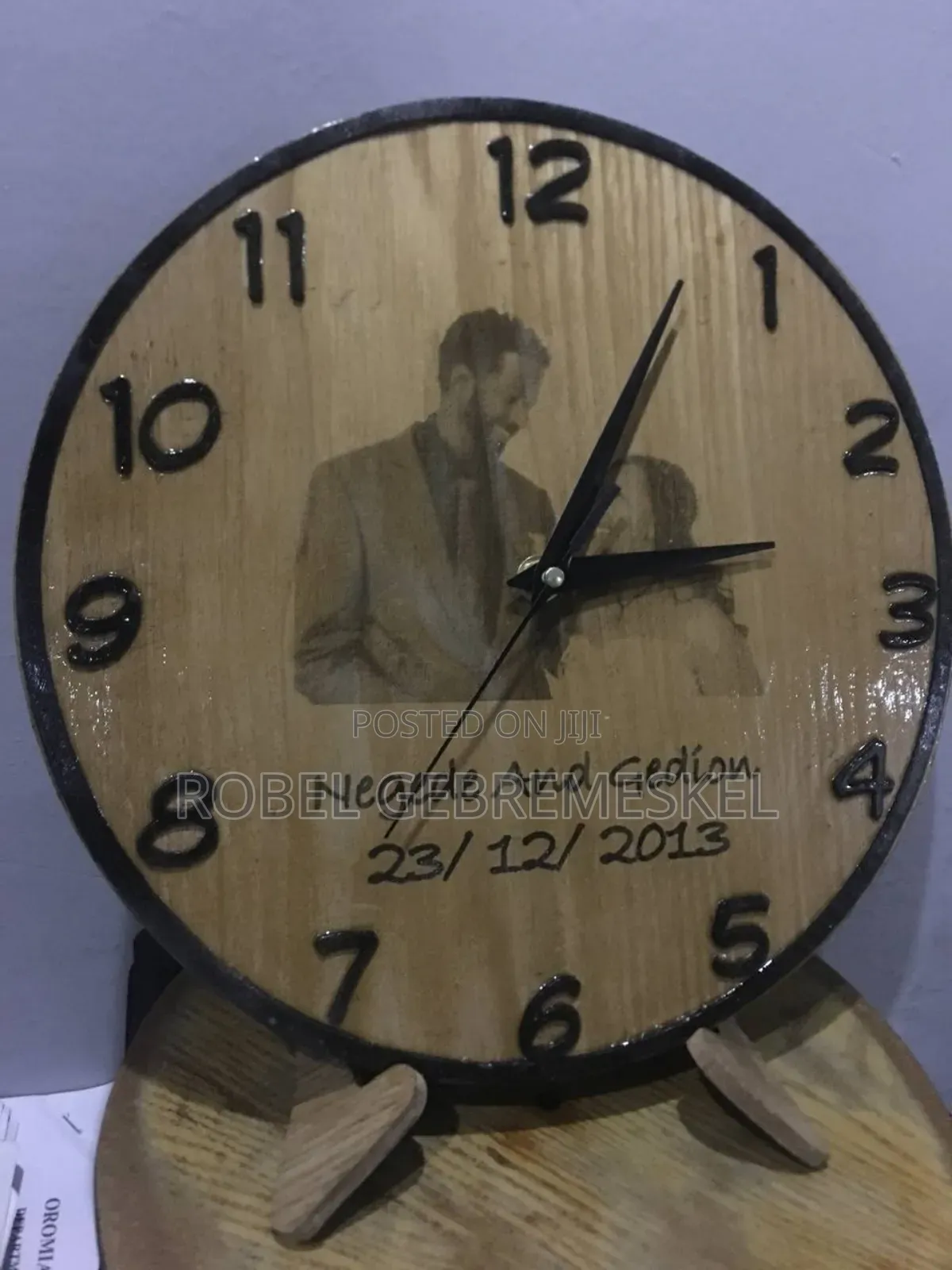 Custom Wooden Clock