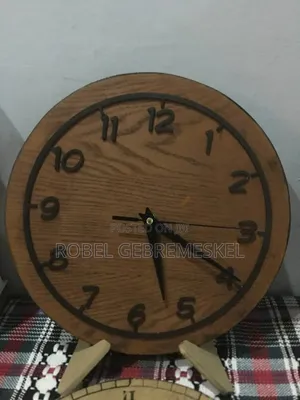 Custom Wooden Clock