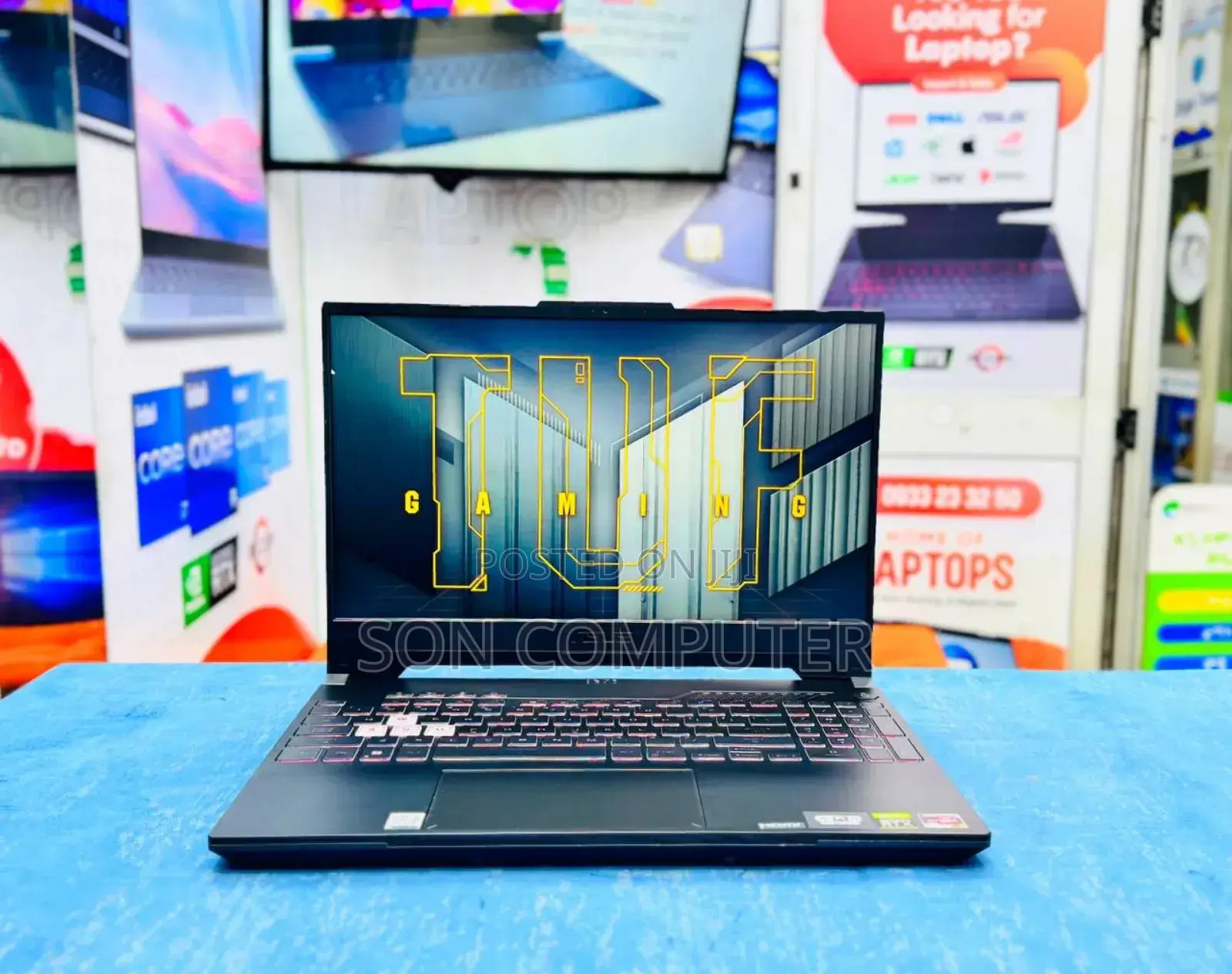 New Laptop Asus TUF Gaming A15 16GB AMD Ryzen 7 SSD 1T