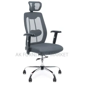 Photo - Silver Manager Chair Back Metal