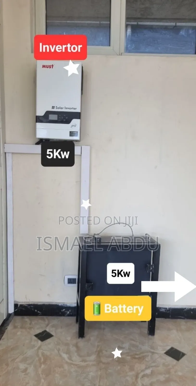 Mona Power Solar Battery