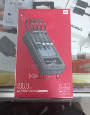 Mi Powerbank 30000mah User-Friendly Experience