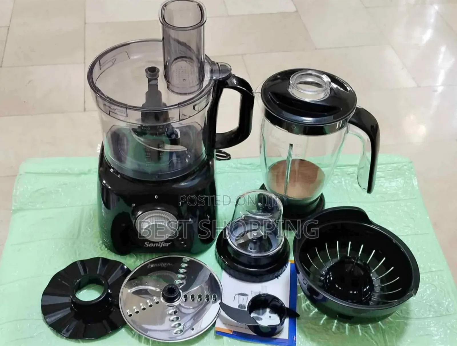 Sonifer 9 in 1 Food Processor