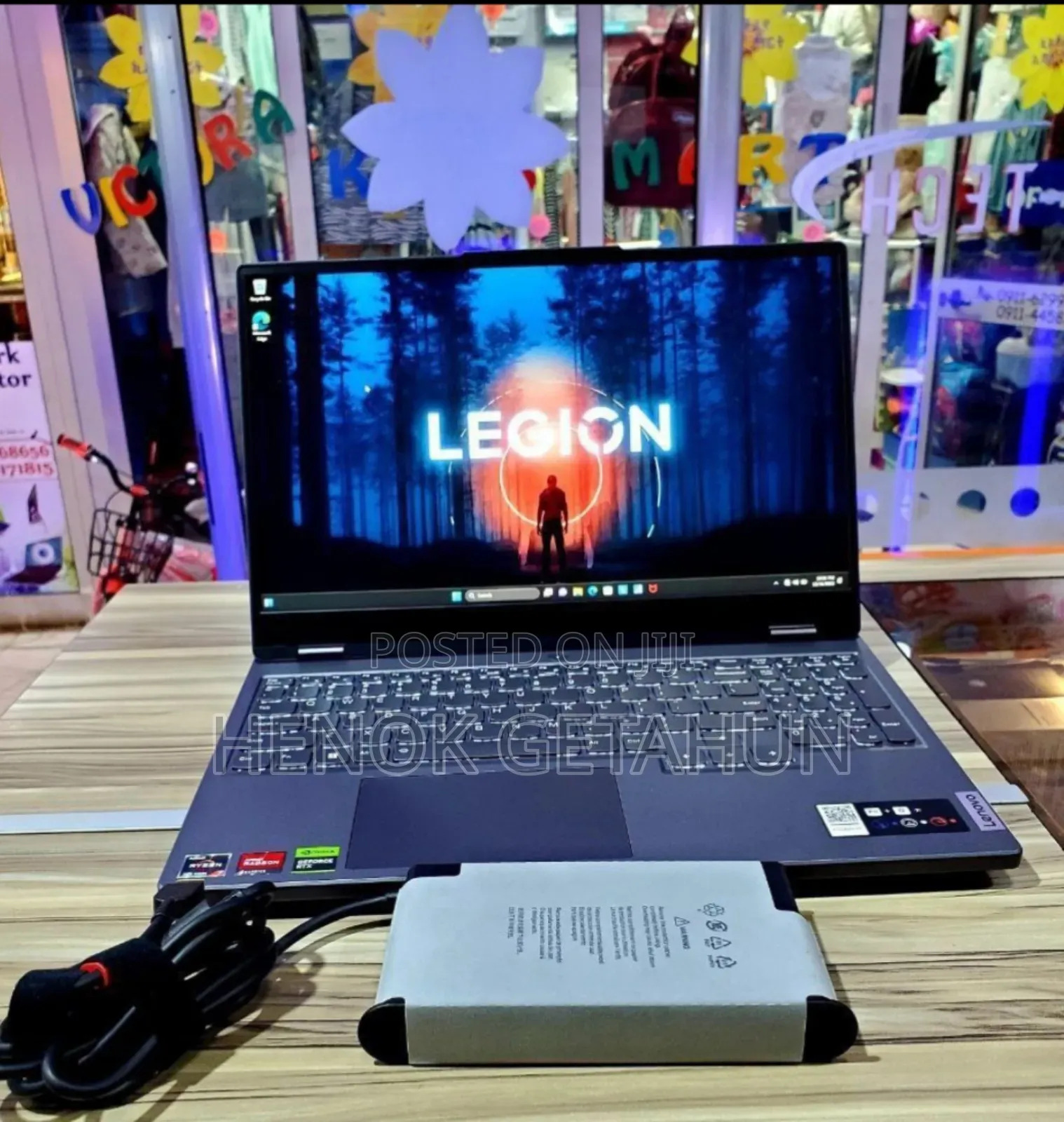 New Laptop Lenovo Legion 5 16GB AMD Ryzen 7 SSD 1T