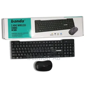 Banda – 2.4ghz Wireless Keyboard Mouse Combo – Model: W500