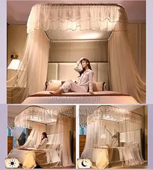 U Shapped Stainless Steel Frame Mosquito Net